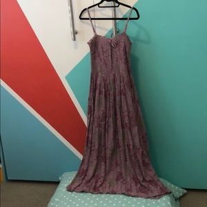 Urban Outfitters Smocked Peasant Dress